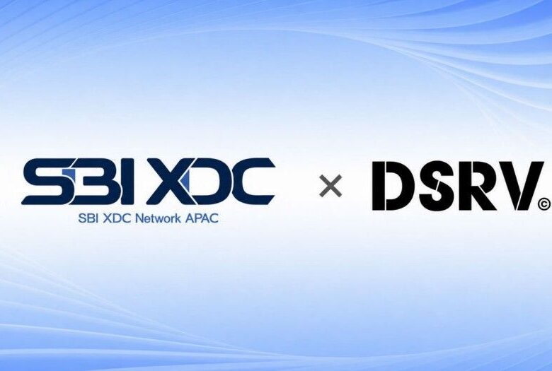 SBI XDC Network APAC Partners with DSRV to Develop Enterprise Use Cases in Japan and Korea Leveraging XDC Network